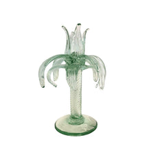 Load image into Gallery viewer, PALM CANDLE STAND - CHARTREUSE GREEN
