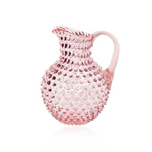 Load image into Gallery viewer, MOUTHBLOWN BOHEMIAN GLASSWARE - HOBNAIL JUGS
